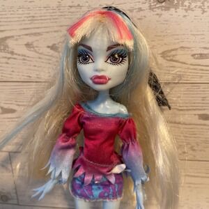 Monster High Doll Abbey Bominable Music Festival Headband VIM No Shoes